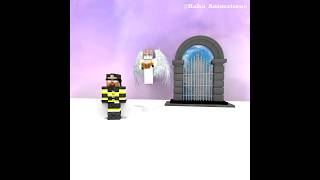 Help The Fireman At Heaven&#39;s Door #minecraft #animation #herobrine