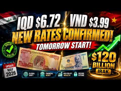 🚨 Iraqi dinar at $6.72 & Dong at $3.99?! Redemption Rumors Explode Ahead of Tomorrow’s Big Date! 💸🔥