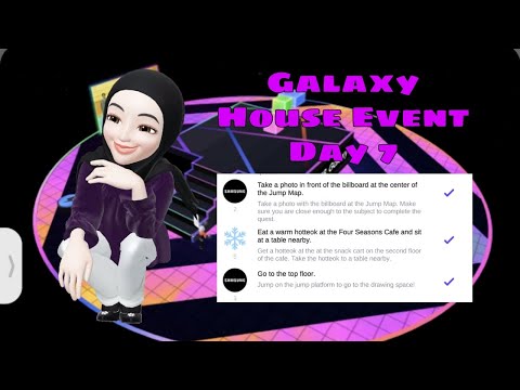 GALAXY HOUSE DAY 7 DAILY QUEST GUIDE | ZEPETO MALAYSIA
