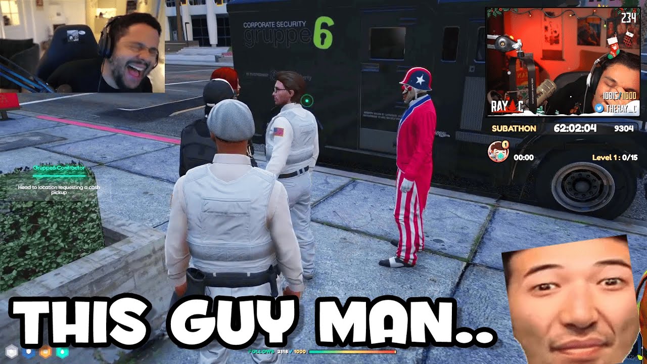 Рэй реагирует на очередной безумный клип Nopixel 4.0