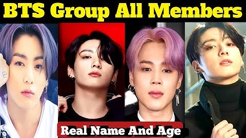 BTS Group All Members Real Name and Age in 2022 / 2025