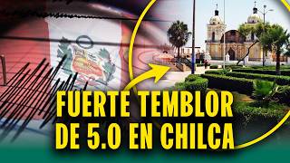 Fuerte sismo de 5.0 grados en Chilca: No hay daños reportados por ahora