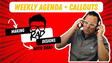 Making Rad Designs in Canvas: Weekly Agenda with Tabs and Callouts from Cidi Labs