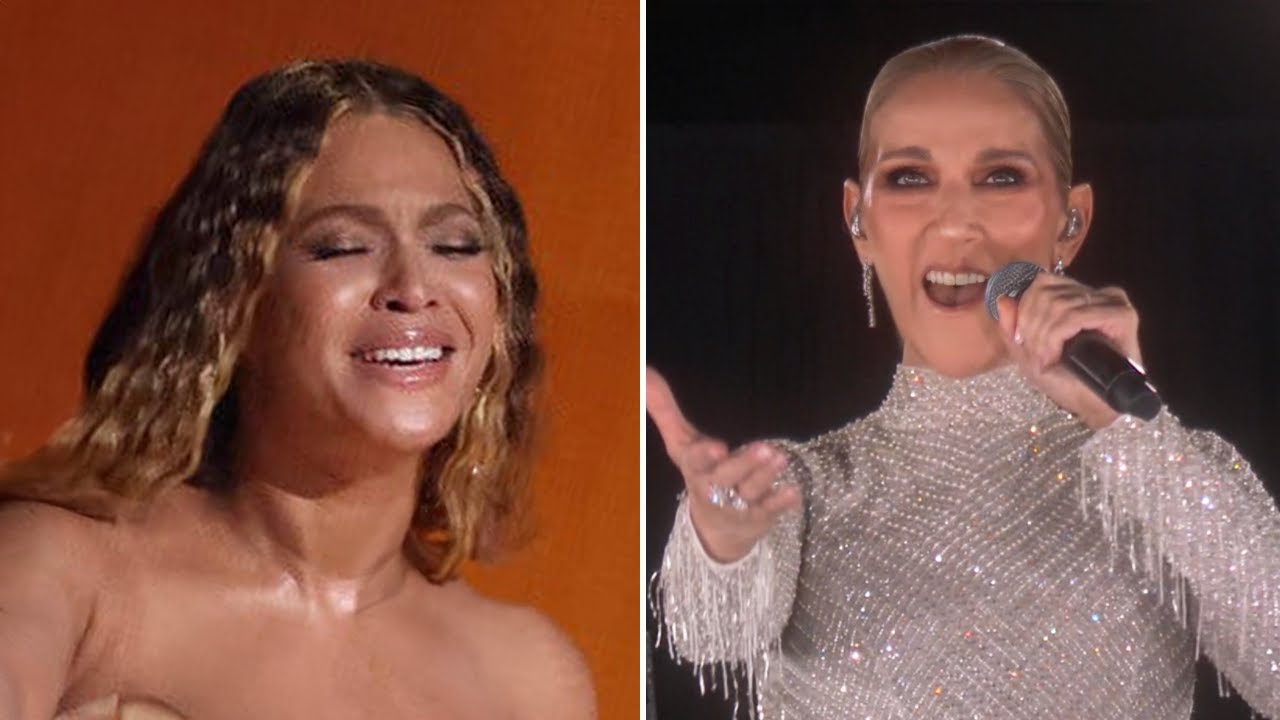 Beyonce CRIES After Watching Celine Dion's Olympic Opening Ceremony ...