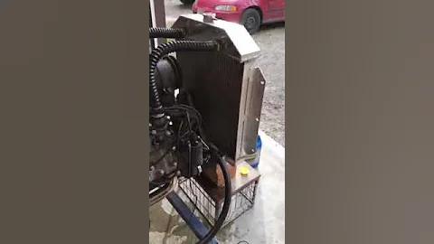 Flathead v8 on run stand