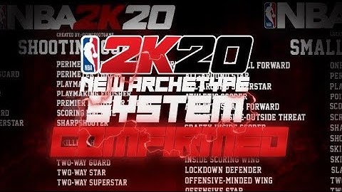 *NEW* NBA 2K20 ARCHETYPE SYSTEM CONFIRMED😱BUILD YOUR PLAYER HOW YOU WANT!!!