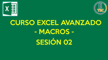 CURSO EXCEL AVANZADO 2019 - SESIÓN 02