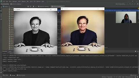 Black and White Image colorization with openCV and Deep Learning