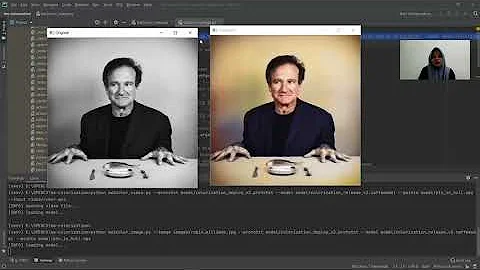 Black and White Image colorization with openCV and Deep Learning