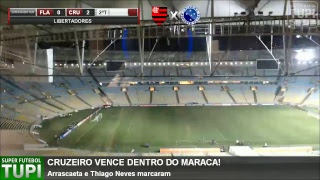 Flamengo 0 x 2 Cruzeiro - Oitavas de Final - Libertadores - 08/08/2018