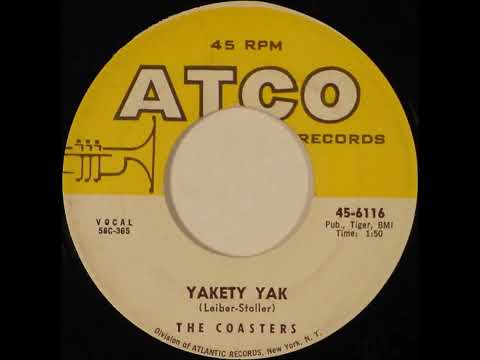 The Coasters Little Egypt Ying Yang 1961 Classic Rock N Roll Doowop Jukebox Music