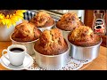 Mantecadas de leche condensada facil y esponjosas con cafe instantaneo😋