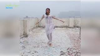 Wet Dress Rain Dance By Renowned Bollywood Actor Archana Gupta 