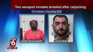 Kentucky State Police investigates pursuit involving Christian County Detention Center escapees