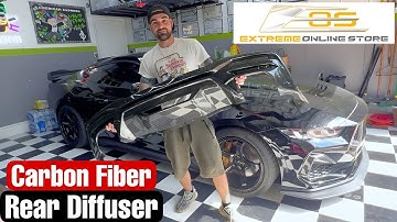2024+ Ford Mustang GT Package Rear Bumper Diffuser Installation EOS ft. @Wimya