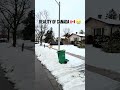 Day 4: Reality of Canada 🇨🇦😭 #travelling #travel #canada #shorts #reels #snow #viral #minivlog