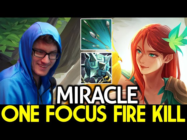 MIRACLE [Windranger] One Focus Fire Kill Enter Carry Mode Dota 2 class=