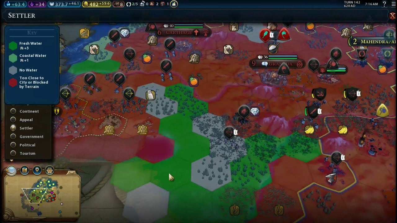 Let's Play Civ 6 Miss Cleo 8 YouTube