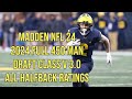 Madden NFL 24 - Full 450 Man 2024 Draft Class v 3.0 - All HB Ratings