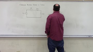 4.1 - Combining Voltage Sources in Series