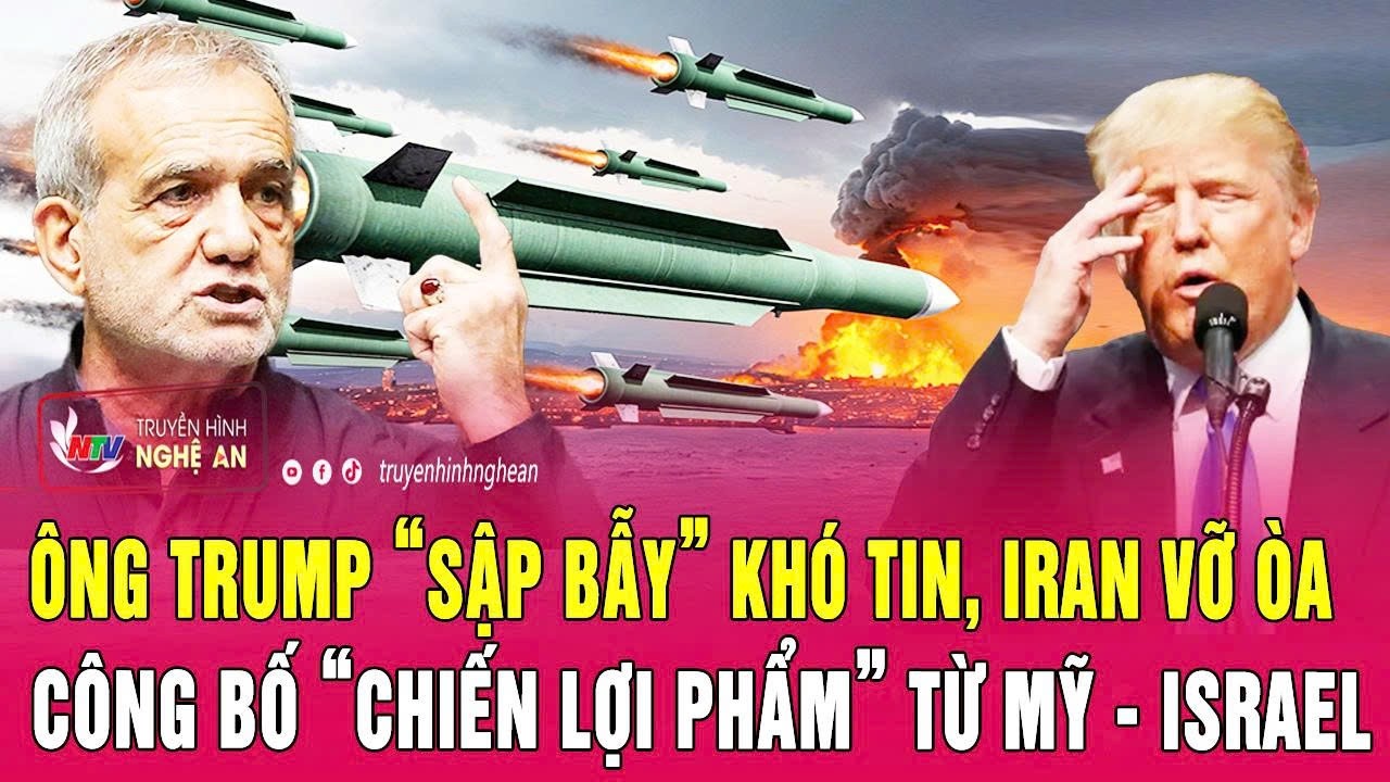 Toàn cảnh quốc tế 5/3:Ông Trump “sập bẫy” khó tin, Iran vỡ òa công bố “chiến lợi phẩm” từ Mỹ-Israel