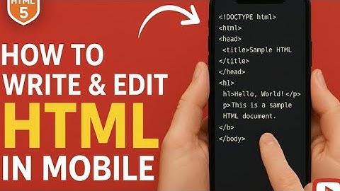 Full HTML Coding on Mobile! | SPCK Editor App Setup & Use | Web Development without Laptop