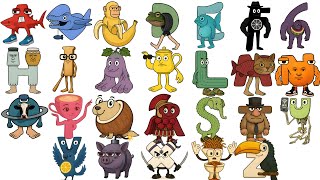 ALPHABET LORE A-Z but different version  - ALPHABET LORE ANIMATION MEME - abcdefghijklmnopqrstuvwxyz