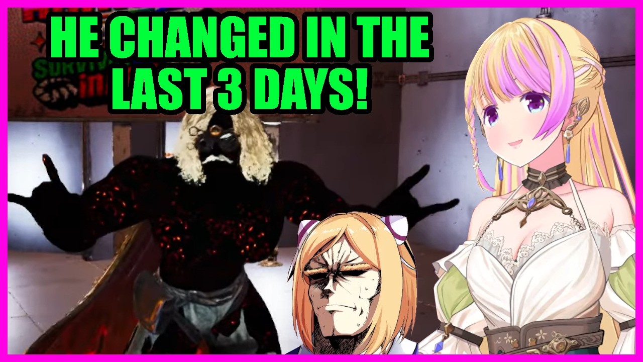 Mukirose turns into a Super Hero at the end of Akirose Camp w/Miko, Raora, AZKi, Matsuri