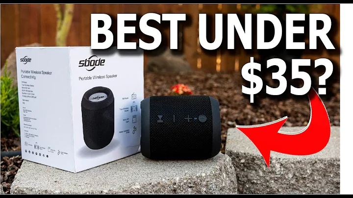 Best Budget Bluetooth Speakers 2018 - SBODE Bluetooth Portable Speaker Review