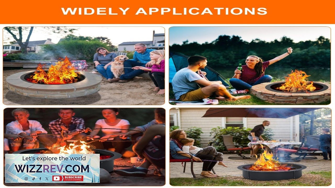 Вставка для кострища Garvee из коллекции Must Haves, 42"x36", прочная, из цельной стали