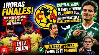 🚨 BOMBAZO EN COAPA! Dos Figuras del América Están Cerca de Salir y Almada Ya Eligió a su Favorito 😱🦅