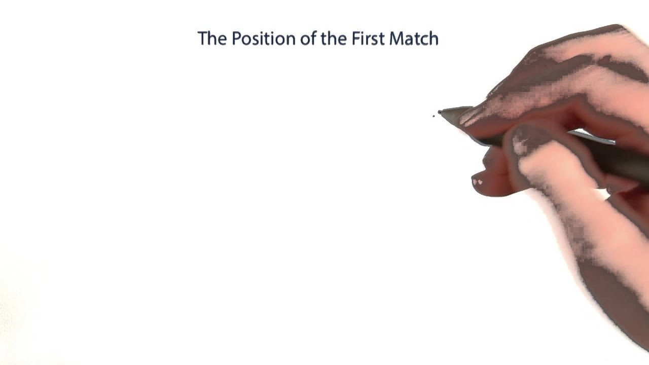 Finding the Position of the First Match - Intro to Java Programming ...