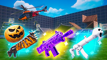 FORTNITE - 1V1 WITH EVERY GUN SECRET CODE FOR GHOST SMG CREATIVE MAP