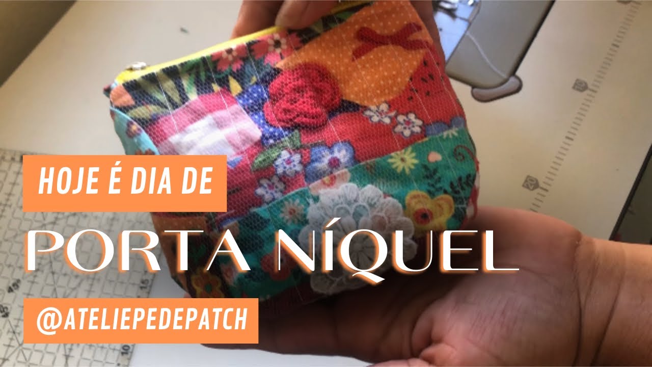 PORTA NÍQUEL DE RETALHO