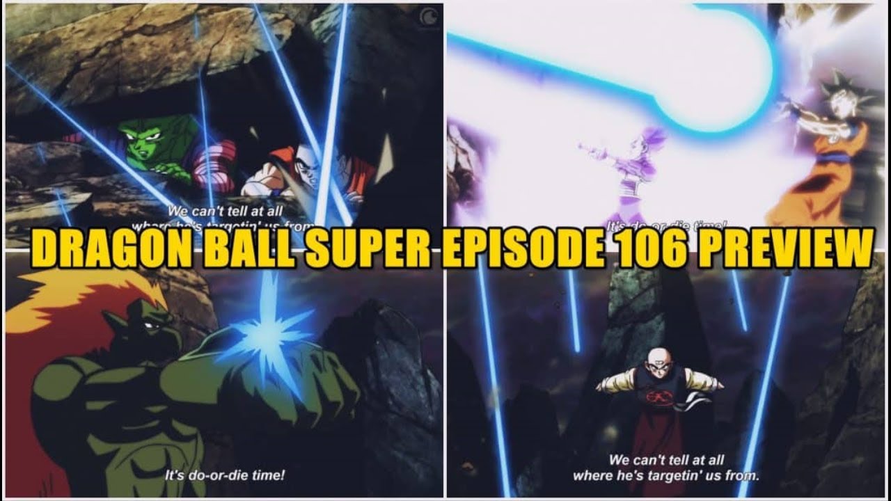 Dragon Ball Super Episode 106 Preview- Unseen Mystery Attacker!
