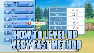 How To Level Up Fast EXP in Pokémon Brilliant Diamond and Shining Pearl