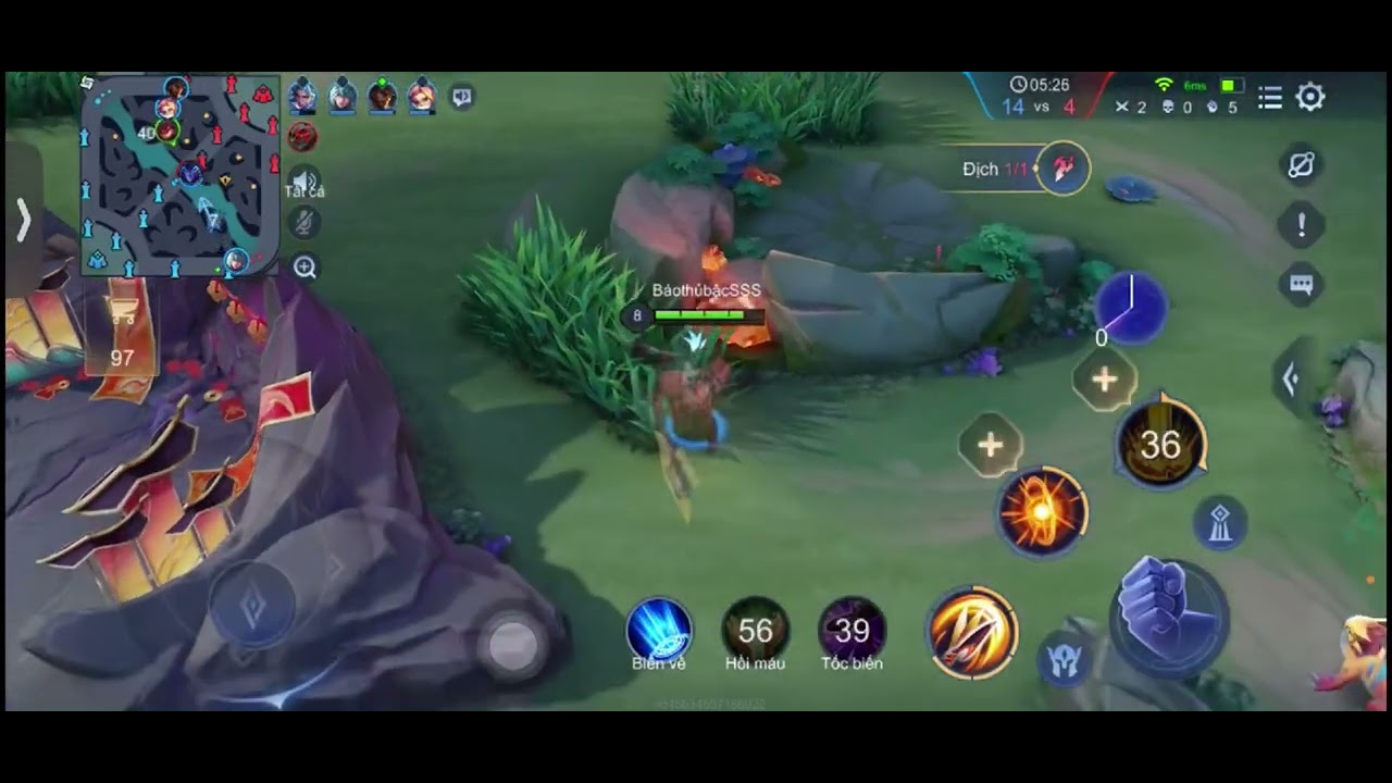 Maloc sp cân hết,  Đc donate 10 hoa nên đánh hơi bay #lienquanmobile #xuhuongyoutube 