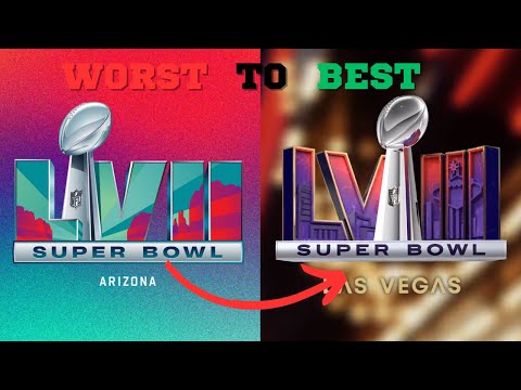 Ranking All Super Bowl LOGOS From WORST to BEST!