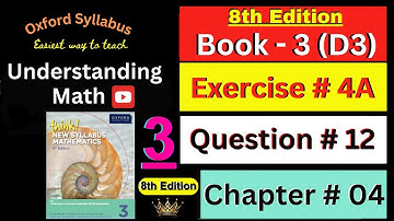 D3 Chapter # 04 Ex:4A Question # 12 | Law of Indices | Think New Syllabus Mathematics 8th Edition