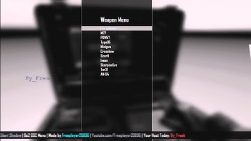 [PS3/BO2] Silent Shadow Mod Menu [GSC] [1.19]  by Freeplayer20896