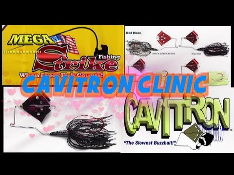 Cavitron Buzzbait by MegaStrike - November Bass Fishing Clinic 