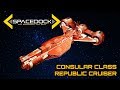 Star Wars: Consular Class Cruiser - Spacedock