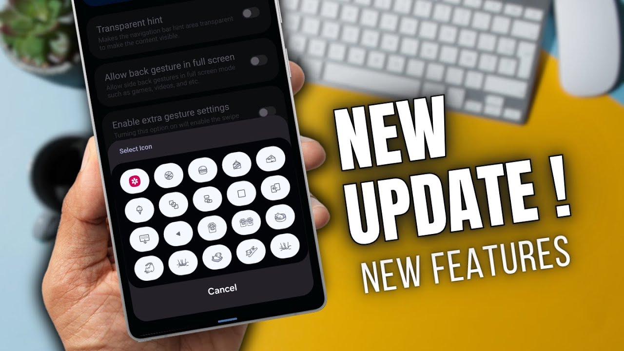 Brand New Update Adds Back Gesture Customisation to NAV star Module on Samsung Galaxy Phones !
