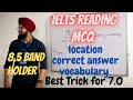 Unlock the secret to 70 bands  simplest trick for mcq in ielts reading