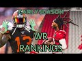 TOP 20 WIDE RECEIVER RANKINGS 👀 2020 Fantasy Football