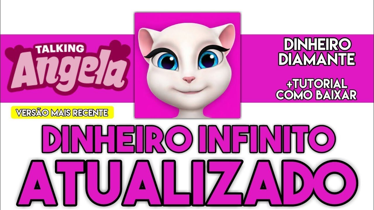MY TALKING ANGELA 2 APK MOD DINHEIRO INFINITO, DIAMANTE INFINITA