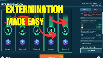 EXTERMINATION LEVEL 5 MADE EASY! ARES IS OP WALKTHROUGH  (War Robots)