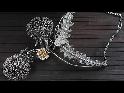 Природа, застывшая в серебре: творения филигранного ювелира из Новосибирска