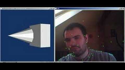 Video based Human-Computer interface ( OpenCV + VTK )