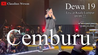 Dewa 19 Live at Kuala Lumpur 9 Sep 2022: Cemburu